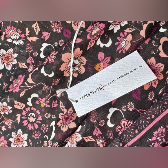 NWT Live 4 Truth Kimono Top Medium - Picture 3 of 5